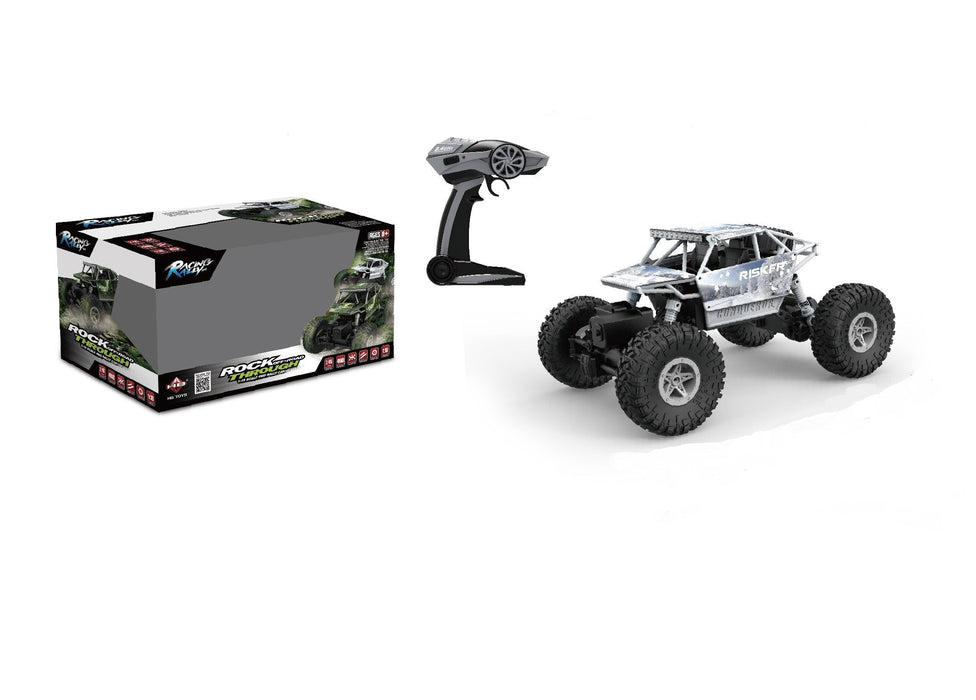 HB Toys Rock Crawler RC 4WD Off Roader Car Silver 3 month warranty applies Tech Outlet 