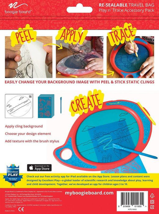 Play And Trace Activity Pack - Learning Pack 3 month warranty applies Boogie Board 