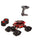 Rock Through Crawler RC 4WD Car with Tracks Red 3 month warranty applies Tech Outlet 