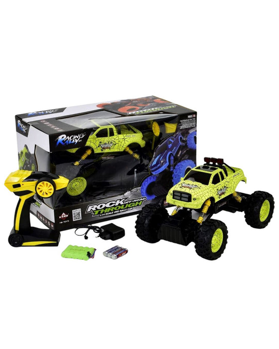 HB Toys Rock Through RC 4WD Off Roader Car Green REFURBISHED 3 month warranty applies Tech Outlet 