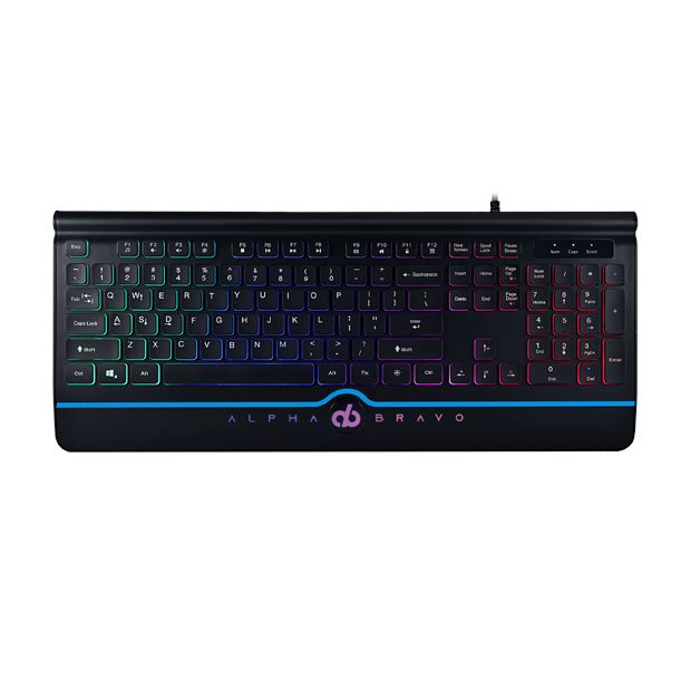 Alpha Bravo GK-1 USB Gaming Keyboard - US Layout Gaming Keyboards Techoutlet 