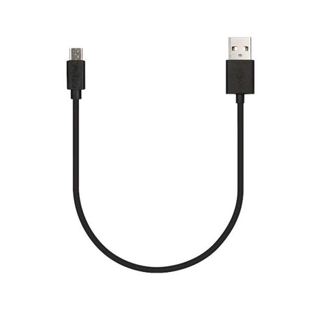 Veho USB-A to micro-USB Charge and Sync Cable - 0.2m/0.7ft Portable Power Accessories Techoutlet 