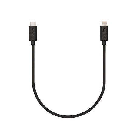 Veho USB-C™ to Lightning Charge and Sync Cable (0.2m/0.7ft) Portable Power Accessories Techoutlet 
