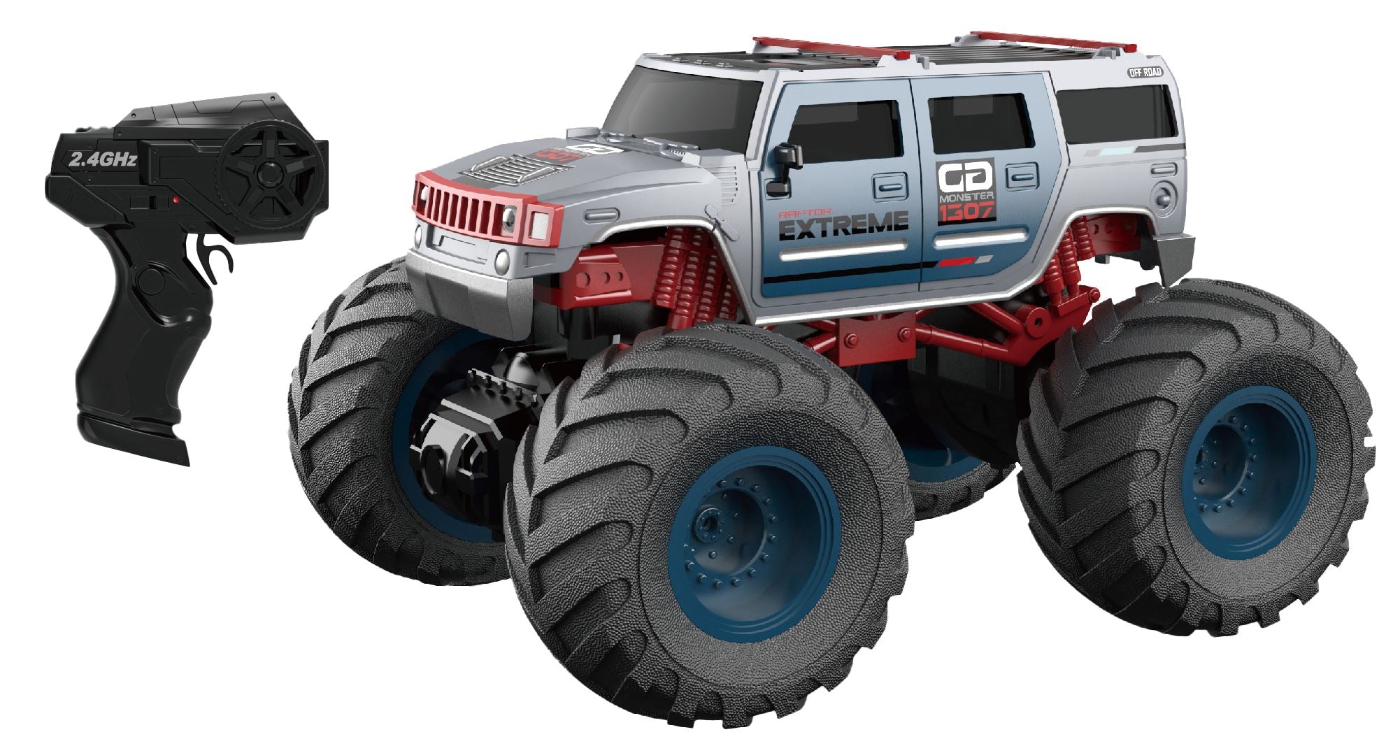 HB Toys Super Large Wheel RC Racing Truck (Assorted models) 3 month warranty applies Tech Outlet 