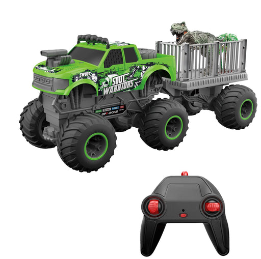 Large Wheeled Off Road Vehicle Green with Tow Bar (TREX - Tree) Tech Outlet 