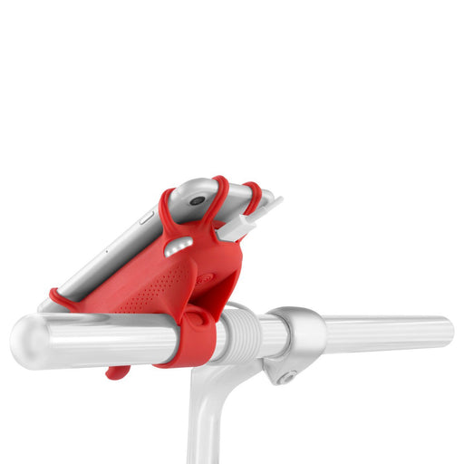 Bike Bone Power 6700 - Phone Holder with Built-in Powerbank 6 month warranty applies Bone Collection Red 