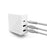 Adam Elements Omnia P7 Wall Charger with USB-C & USB-A 12 month warranty applies Adam Elements White 