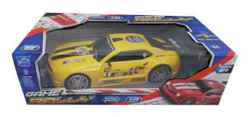 Yellow Chevy Camaro RC Touring Car : Large 1:12 Size 3 month warranty applies Tech Outlet 