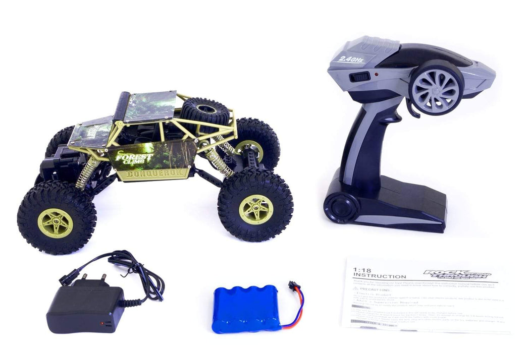 Copy of HB Toys Rock Crawler RC 4WD Off Roader Car Green (Slightly damaged packaging) 3 month warranty applies Tech Outlet 