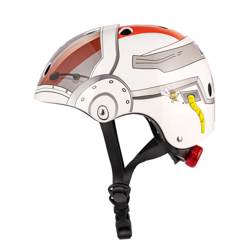 Mini Hornit LIDS Children's Bicycle & Scooter Helmet with Flashing Safety Lights - Major Tom Style 12 month warranty applies Hornit 