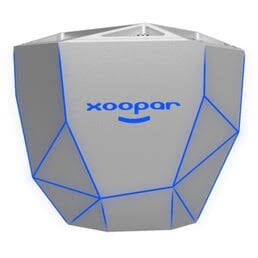 Xoopar GEO Wireless Bluetooth Speaker : Silver 12 month warranty applies Xoopar 