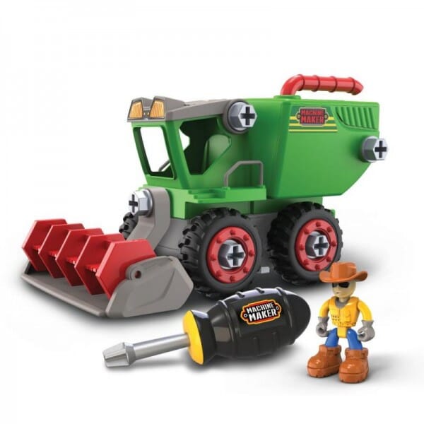 Nikko Farm Vehicles FARM VEHICLES (Incl Vehicle and figure) (8" / 20CM) Assorted Toy Cars Nikko Combine Harvester 