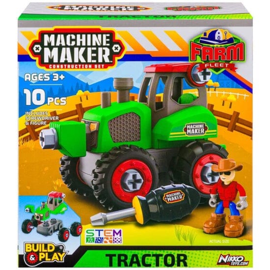 Nikko Farm Vehicles FARM VEHICLES (Incl Vehicle and figure) (8" / 20CM) Assorted Toy Cars Nikko 