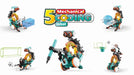 5 in 1 Mechanical Coding Robot 3 month warranty applies Tech Outlet 