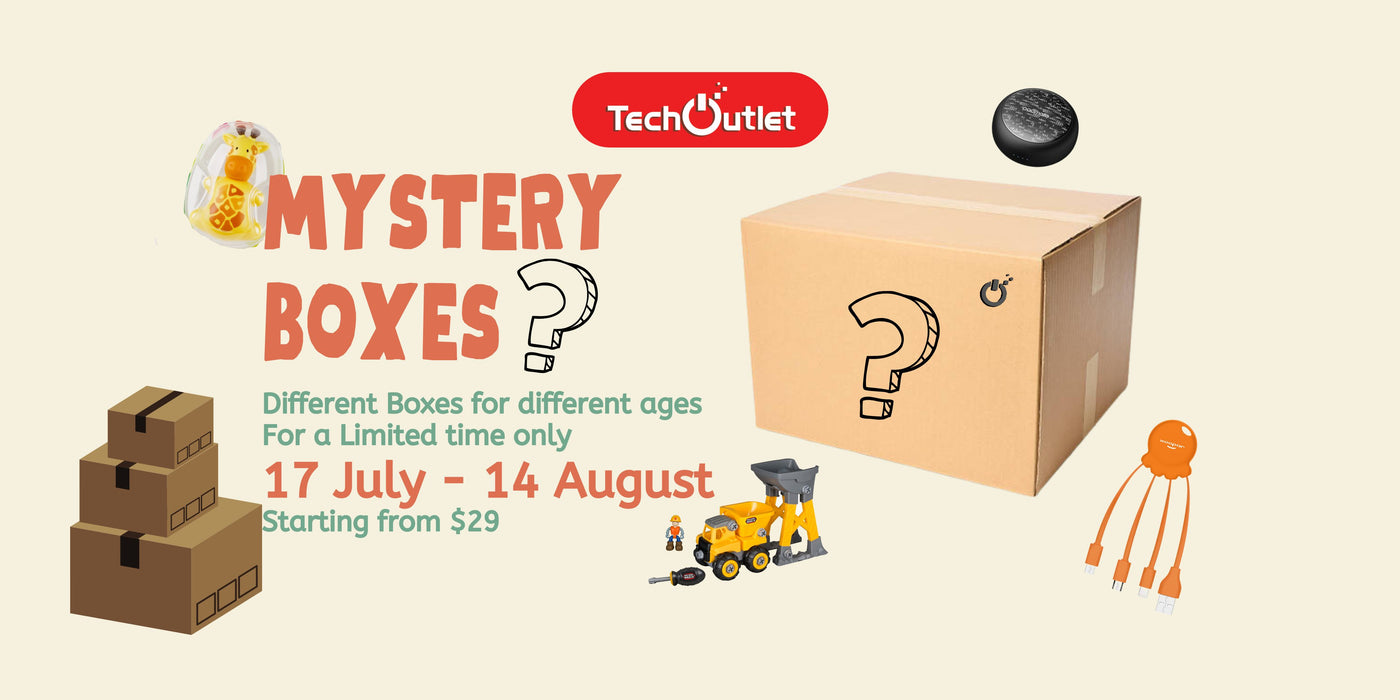 Child Mystery Box Techoutlet Small Boy 