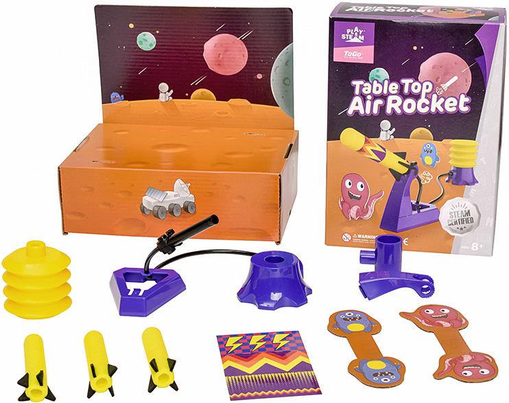 Play Steam - Table Top Educational Air Rocket 3 month warranty applies Playsteam 