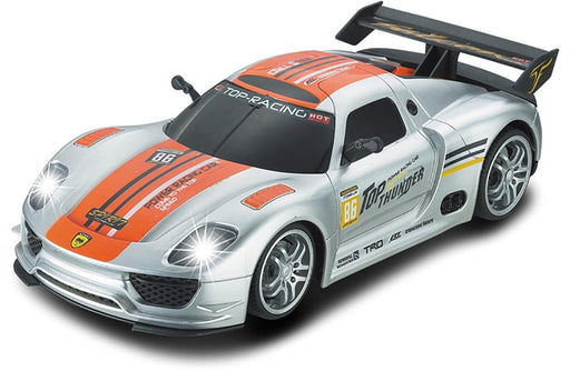 Silver Porsche RC Touring Car : Large 1:12 Size 3 month warranty applies Tech Outlet 