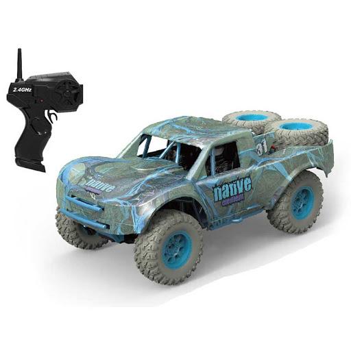 HB Toys Short Course RC Truck Silver/Blue 3 month warranty applies Tech Outlet 